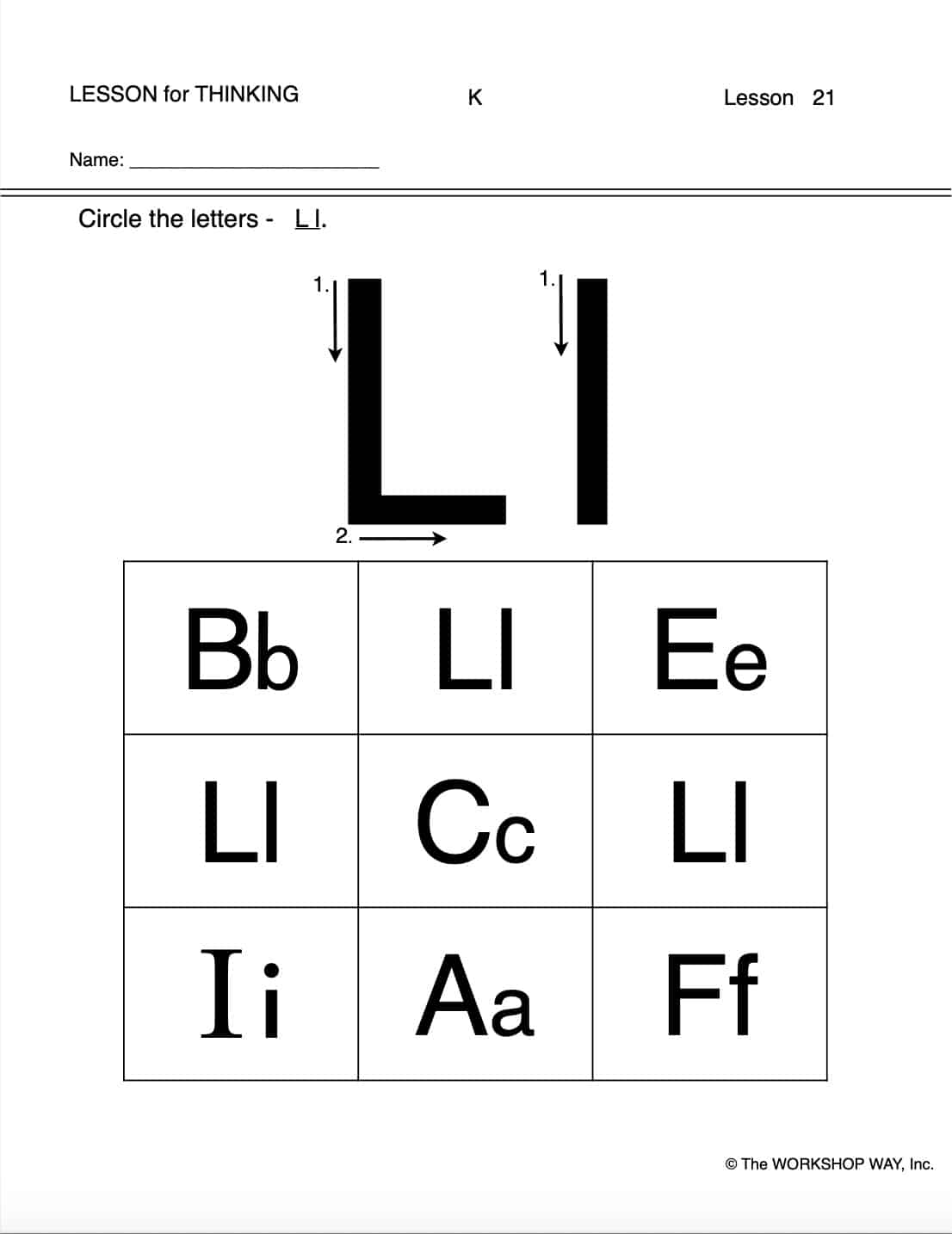 Kindergarten Literacy Lessons® and K Lessons for Thinking® - Image 9