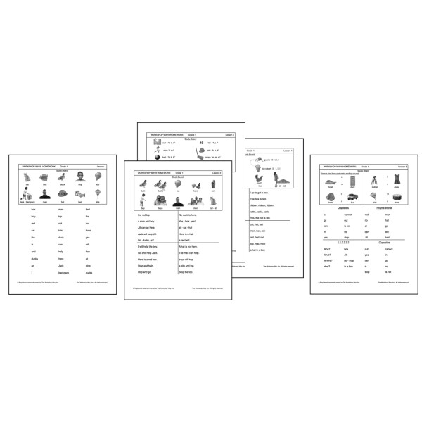 Grade 1 Vocabulary Homework - Image 2