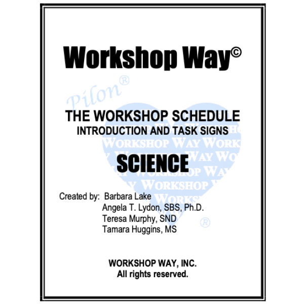 Grade 3 Science Schedule of Tasks for the Workshop Way® Classroom