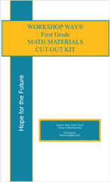 #136 First Grade Math Materials Cut-Out Kit